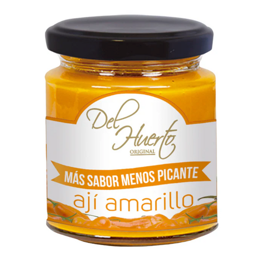 Pasta Ají Amarillo menos picante Del Huerto 212 g